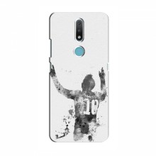 Чехлы Месси для Nokia 2.4 AlphaPrint Messi ART - купить на Floy.com.ua