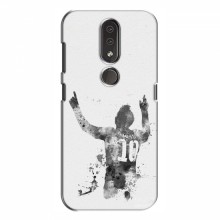 Чехлы Месси для Nokia 4.2 AlphaPrint Messi ART - купить на Floy.com.ua