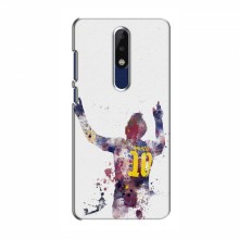 Чехлы Месси для Nokia 5.1 Plus (X5) AlphaPrint Messi Barca - купить на Floy.com.ua