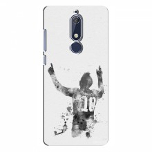 Чехлы Месси для Nokia 5.1 AlphaPrint Messi ART - купить на Floy.com.ua