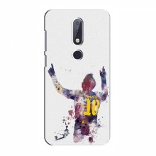 Чехлы Месси для Nokia 6.1 Plus AlphaPrint Messi Barca - купить на Floy.com.ua