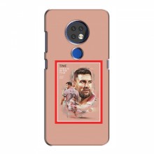 Чехлы Месси для Nokia 6.2 (2019) AlphaPrint TIME Messi - купить на Floy.com.ua