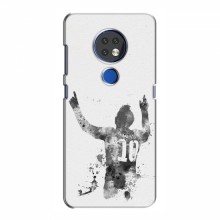 Чехлы Месси для Nokia 6.2 (2019) AlphaPrint Messi ART - купить на Floy.com.ua