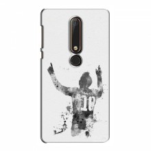 Чехлы Месси для Nokia 6 2018 AlphaPrint Messi ART - купить на Floy.com.ua