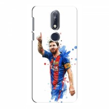 Чехлы Месси для Nokia 7.1 AlphaPrint Lionel Messi 1 - купить на Floy.com.ua