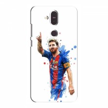 Чехлы Месси для Nokia 8.1 AlphaPrint Lionel Messi 1 - купить на Floy.com.ua