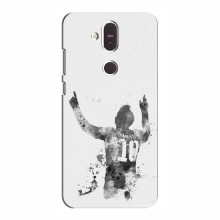 Чехлы Месси для Nokia 8.1 AlphaPrint Messi ART - купить на Floy.com.ua