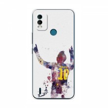 Чехлы Месси для Nokia C21 Plus AlphaPrint Messi Barca - купить на Floy.com.ua