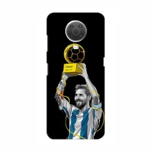 Чехлы Месси для Nokia G20 AlphaPrint - купить на Floy.com.ua