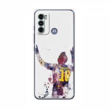 Чехлы Месси для Motorola MOTO G60 AlphaPrint Messi Barca - купить на Floy.com.ua