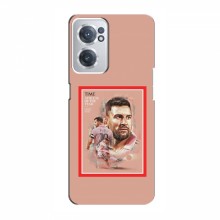 Чехлы Месси для OnePlus Nord CE 2 (5G) (IV2201) AlphaPrint TIME Messi - купить на Floy.com.ua