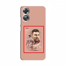 Чехлы Месси для OPPO A17k AlphaPrint TIME Messi - купить на Floy.com.ua