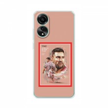 Чехлы Месси для OPPO A58 (4G) AlphaPrint TIME Messi - купить на Floy.com.ua