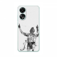 Чехлы Месси для OPPO A58 (4G) AlphaPrint Messi ART - купить на Floy.com.ua