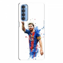 Чехлы Месси для OPPO Reno 4 Pro AlphaPrint Lionel Messi 1 - купить на Floy.com.ua