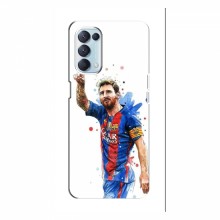 Чехлы Месси для OPPO Reno 5 (4G) AlphaPrint Lionel Messi 1 - купить на Floy.com.ua