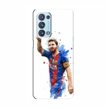 Чехлы Месси для OPPO Reno 6 Pro (5G) AlphaPrint Lionel Messi 1 - купить на Floy.com.ua