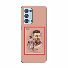 Чехлы Месси для OPPO Reno 6 Pro (5G) AlphaPrint TIME Messi - купить на Floy.com.ua