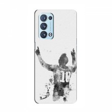 Чехлы Месси для OPPO Reno 6 Pro (5G) AlphaPrint Messi ART - купить на Floy.com.ua