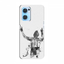 Чехлы Месси для OPPO Reno 7 4G AlphaPrint Messi ART - купить на Floy.com.ua