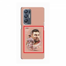 Чехлы Месси для OPPO Reno5 Pro Plus (5G) AlphaPrint TIME Messi - купить на Floy.com.ua