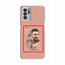 Чехлы Месси для OPPO Reno6 Z AlphaPrint TIME Messi - купить на Floy.com.ua