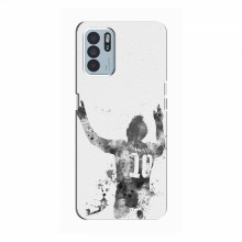 Чехлы Месси для OPPO Reno6 Z AlphaPrint Messi ART - купить на Floy.com.ua