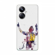 Чехлы Месси для RealMe 10 Pro Plus (5G) AlphaPrint Messi Barca - купить на Floy.com.ua