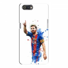 Чехлы Месси для RealMe C2 AlphaPrint