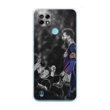 Чехлы Месси для RealMe C21 AlphaPrint Lionel Messi 2 - купить на Floy.com.ua