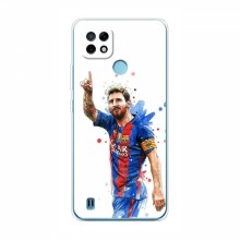 Чехлы Месси для RealMe C21 AlphaPrint Lionel Messi 1 - купить на Floy.com.ua