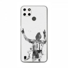 Чехлы Месси для RealMe Realme C21Y / C25Y AlphaPrint Messi ART - купить на Floy.com.ua