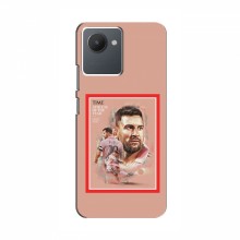 Чехлы Месси для RealMe C30 AlphaPrint