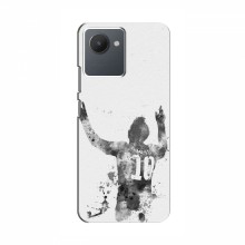 Чехлы Месси для RealMe C30 AlphaPrint Messi ART - купить на Floy.com.ua