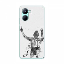 Чехлы Месси для RealMe C33 AlphaPrint Messi ART - купить на Floy.com.ua