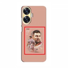 Чехлы Месси для RealMe C55 AlphaPrint TIME Messi - купить на Floy.com.ua