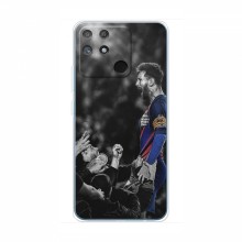 Чехлы Месси для RealMe NARZO 50A AlphaPrint Lionel Messi 2 - купить на Floy.com.ua
