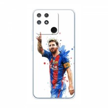 Чехлы Месси для RealMe NARZO 50A AlphaPrint Lionel Messi 1 - купить на Floy.com.ua