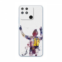 Чехлы Месси для RealMe NARZO 50A AlphaPrint Messi Barca - купить на Floy.com.ua