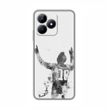 Чехлы Месси для RealMe Note 50 AlphaPrint Messi ART - купить на Floy.com.ua