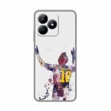 Чехлы Месси для RealMe Note 50 AlphaPrint Messi Barca - купить на Floy.com.ua