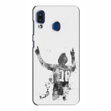 Чехлы Месси для Samsung Galaxy A20 2019 (A205F) AlphaPrint Messi ART - купить на Floy.com.ua