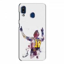 Чехлы Месси для Samsung Galaxy A20 2019 (A205F) AlphaPrint Messi Barca - купить на Floy.com.ua
