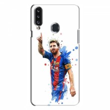 Чехлы Месси для Samsung Galaxy A20s (A207) AlphaPrint Lionel Messi 1 - купить на Floy.com.ua