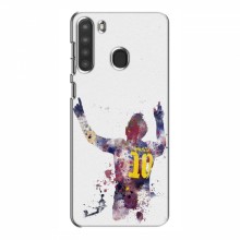 Чехлы Месси для Samsung Galaxy A21 (A215) AlphaPrint Messi Barca - купить на Floy.com.ua