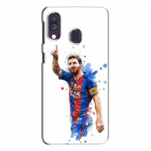 Чехлы Месси для Samsung Galaxy A40 2019 (A405F) AlphaPrint Lionel Messi 1 - купить на Floy.com.ua