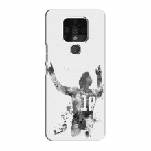 Чехлы Месси для TECNO Camon 16 Pro AlphaPrint Messi ART - купить на Floy.com.ua