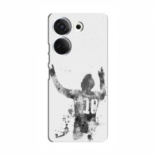 Чехлы Месси для TECNO Camon 20 Pro AlphaPrint Messi ART - купить на Floy.com.ua
