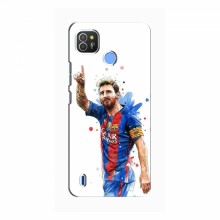 Чехлы Месси для TECNO Pop 4 LTE AlphaPrint Lionel Messi 1 - купить на Floy.com.ua