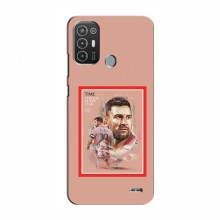 Чехлы Месси для TECNO Pop 6 Pro (BE8) AlphaPrint